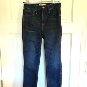 Madewell 10" Hi Rise Jeans, size 25